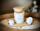 Bougie Fleurs de coton petit pot