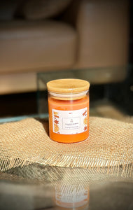 Bougie Orange Cannelle petit pot