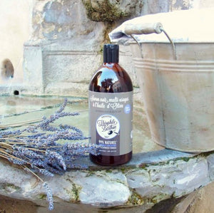 Savon noir liquide multi-usages concentré 100 % olive - parfum Lavande - 1 L